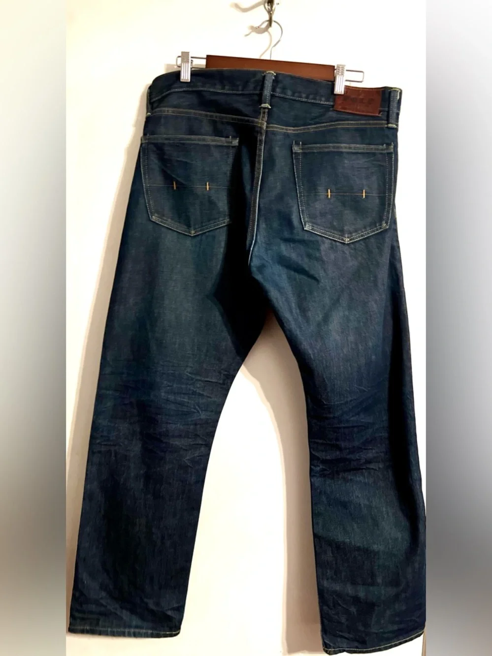 Polo Ralph Lauren Classic Fit 867 Men's Dark Indigo 100% Cotton Jeans-Size 34x30